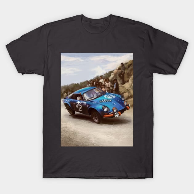 Alpine A110 T-Shirt by petrikin_v